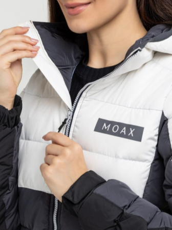 Куртка пуховая MOAX Club Team жен. (белый)