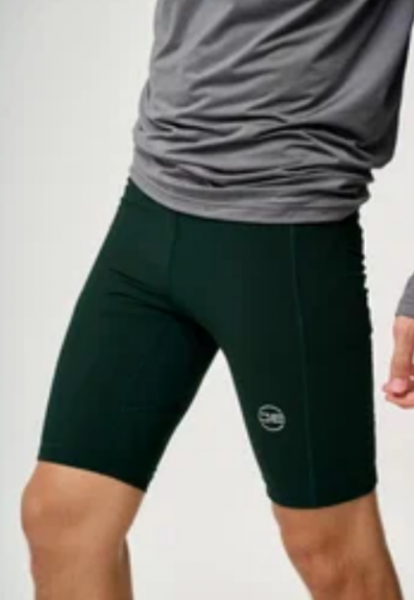 Велосипедки беговые DE Men темный/зеленый