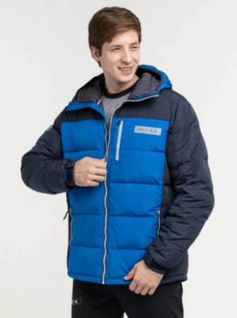 Куртка пуховая  MOAX Club Team мужская (синий)