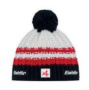 Шапка EISBAR Kova Pompon MU SA син/бел/красн 33154-309