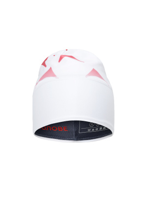 Шапка гоночная Bivium "Энергия 3.0" белый/красный