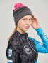 Шапка DE Sentierо, роз/сер