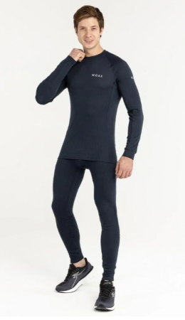 Термофутболка MOAX RACE LS Men темно-синий 