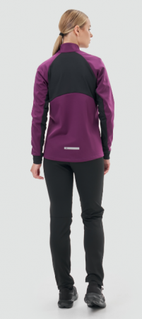 Разминочная кофта Nordski Core Purple/Black Wmn NSW662526