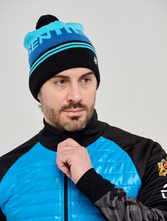 Шапка DE Sentierо, син/гол