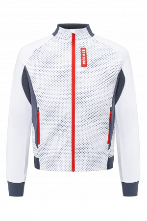 Разминочная куртка Bivium "Баланс 3.0" MEN Белый/графит