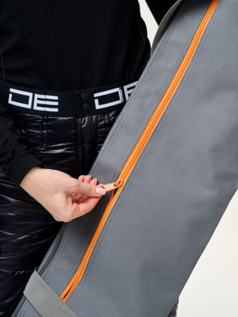 Чехол DE серый/оранжевый для 1 пары (195 см)