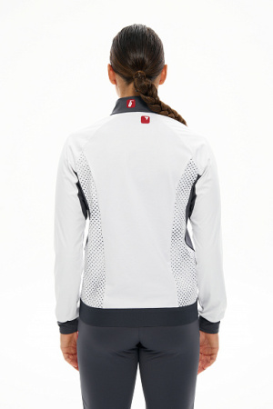 Разминочная куртка Bivium "Баланс 3.0" WMN Белый/графит