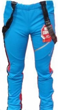 Брюки Loffler Hose WS Softshell Royal-rot 17952-445