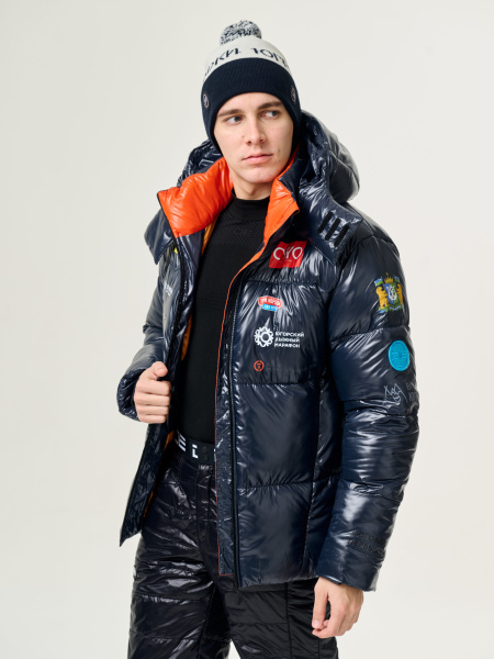 Куртка DE "УКТУС" Команда Югра синяя