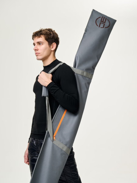 Чехол DE серый для 1 пары (195 см)