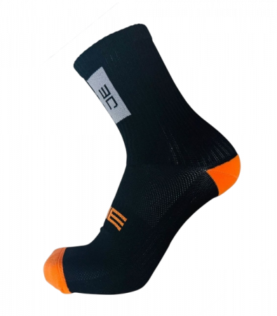 Носки DE 2025 чер/оранж.