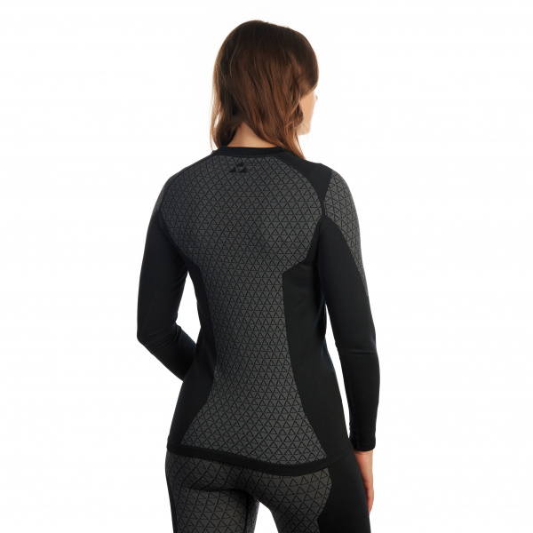 Комплект термобелья FISCHER SEAMLESS Black-Antracite WMN GR88024/GR88224