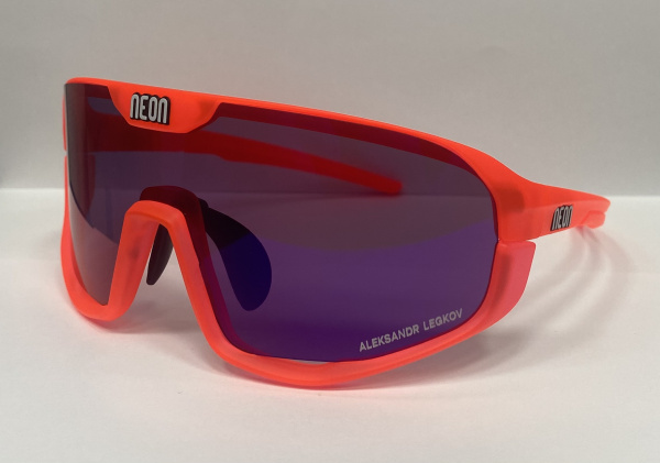 Очки NEON LEGKOV VOLCANO crystal red mirror hd red (2линз) VOCRYRF HD+X0