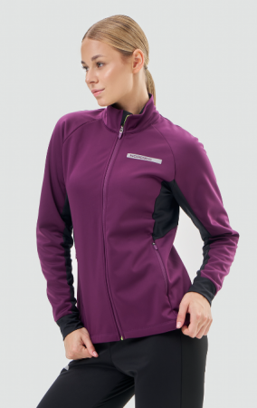 Разминочная кофта Nordski Core Purple/Black Wmn NSW662526