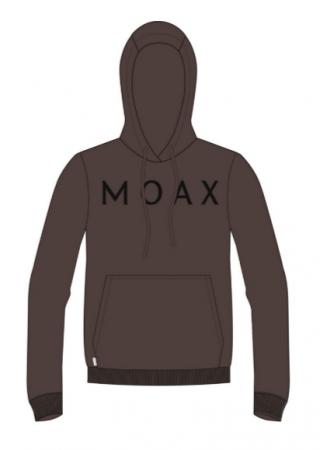 Худи Moax Logo Terry унисекс (коричневый)