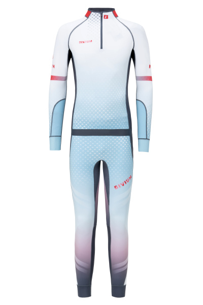 Комбинезон утепленный Bivium "Энергия 2.0" MEN Белый/красный/синий