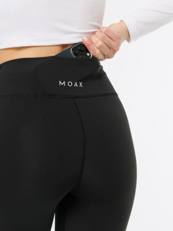 Шорты MOAX обтягивающие Concept HW WMN Black MX264230-10000