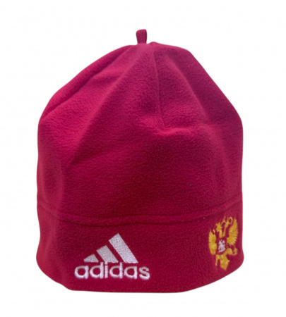 Шапка ADIDAS флис красная