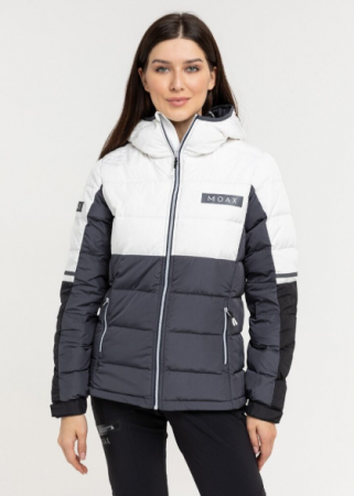 Куртка пуховая MOAX Club Team жен. (белый)