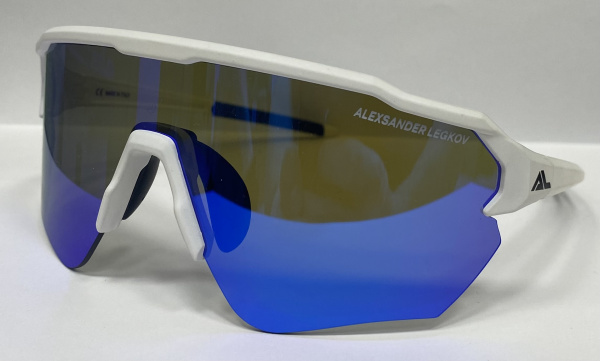 Очки NEON LEGKOV white matt blue  (2линз)