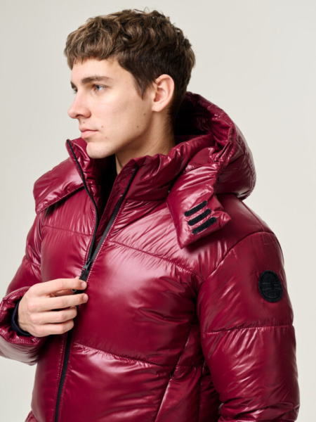 Куртка утепленная DE "УКТУС" бордовая