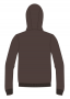 Худи Moax Logo Terry унисекс (коричневый)