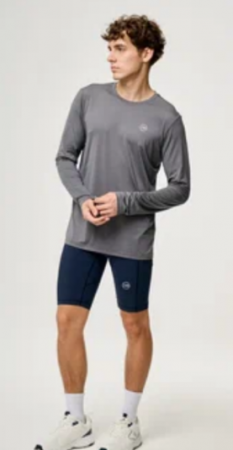 Лонгслив DE стальной/серый