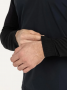 Термофутболка MOAX RACE WIND LS с воротн. Men черный