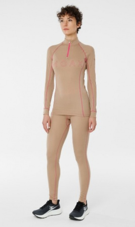 Термофутболка MOAX RACE LS WMN бежевый MX114040-94610
