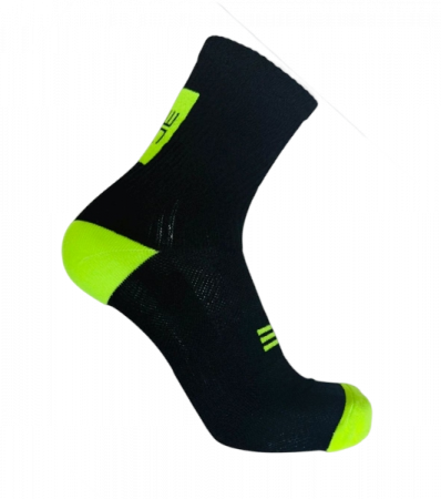 Носки DE 2025 чер/салат.