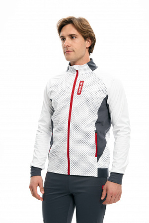 Разминочная куртка Bivium "Баланс 3.0" MEN Белый/графит