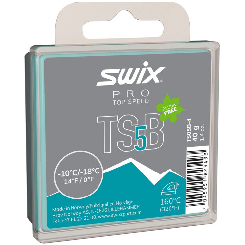 Парафин Swix TS5 Black (-10-18) 40 гр. TS05B-4