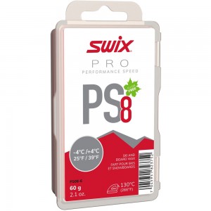 Парафин Swix PS8 Red (-4+4) 60 гр. PS08-6