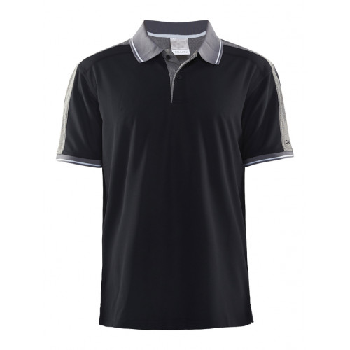 Футболка CRAFT POLO NOBLE PIQUE BLACK 1905075-9975