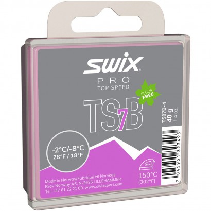 Парафин Swix TS7 Black (-2-8) 40 гр. TS07B-4