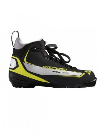 Ботинки FISCHER XC SPORT Black-Yellow S13513