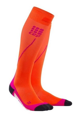 Гольфы Cep Run Socks 2.0 wmn оранж/роз WP45-2-3-2000