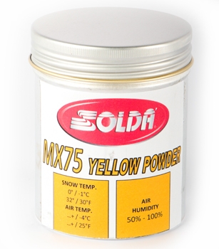 Порошок фторовый SOLDA MX75 YELLOW(0...-1)30 гр. 075YE