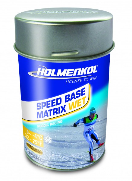 Порошок Holmenkol SpeedBase MATRIX WET(0-4)75 гр 24565