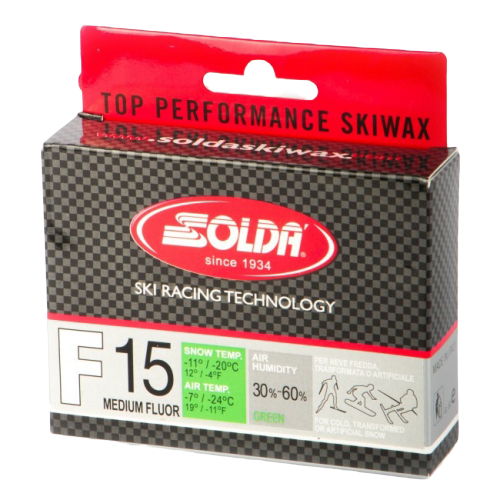 Парафин сред.фт.SOLDA F15 green(-7-24)60 гр. 15GR