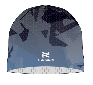 Шапка Nordski Heat 2.0 Black/Light blue NSV1196179