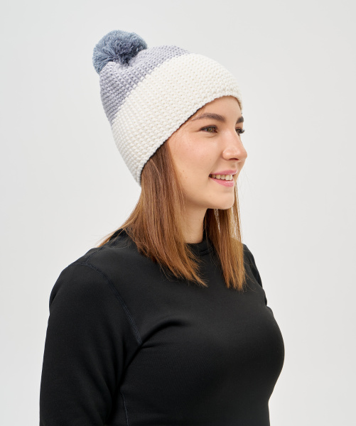 Шапка Nordski Frosty Grey/White NSV738203