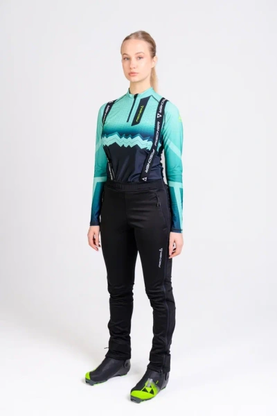 Брюки разминочные Fischer Softshell Warm Jr (черн) GR8299-100