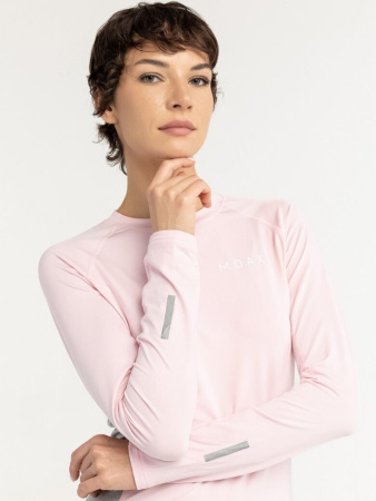 Термофутболка MOAX Comfort Warm LS WMN розовый MX114080-92809