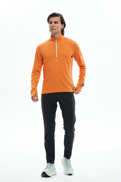 Лонгслив Bivium "Разминка 2.0" Оранжевый