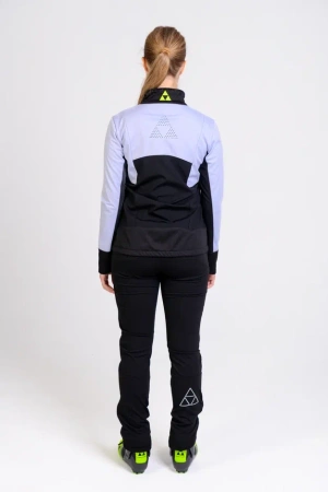 Куртка Fischer Softshell Warm Wmn (черно-сер.)