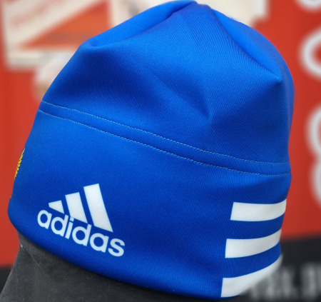 Шапка ADIDAS Blue/White WARM 