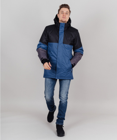Утепленная куртка Nordski Casual Black/Denim NSM750054