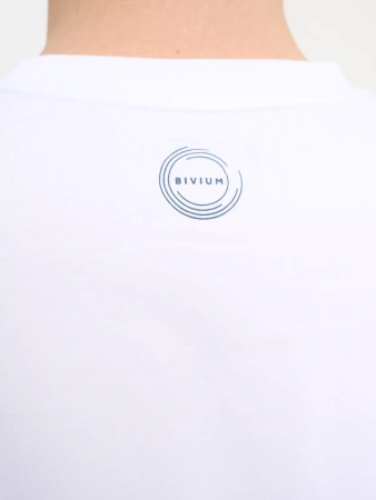 Футболка Bivium "Semper 2.0" Белый/Графитовый
